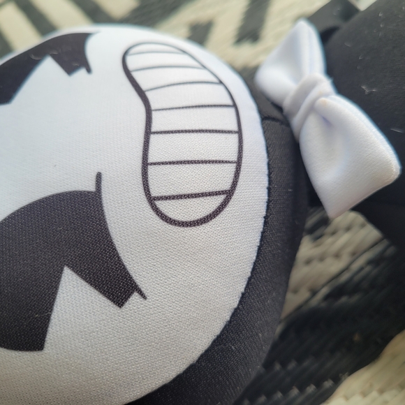 Bendy And The Ink Machine 11" Black and White Plush Toy Joey Drew Studios Stuffy - Picture 4 of 6